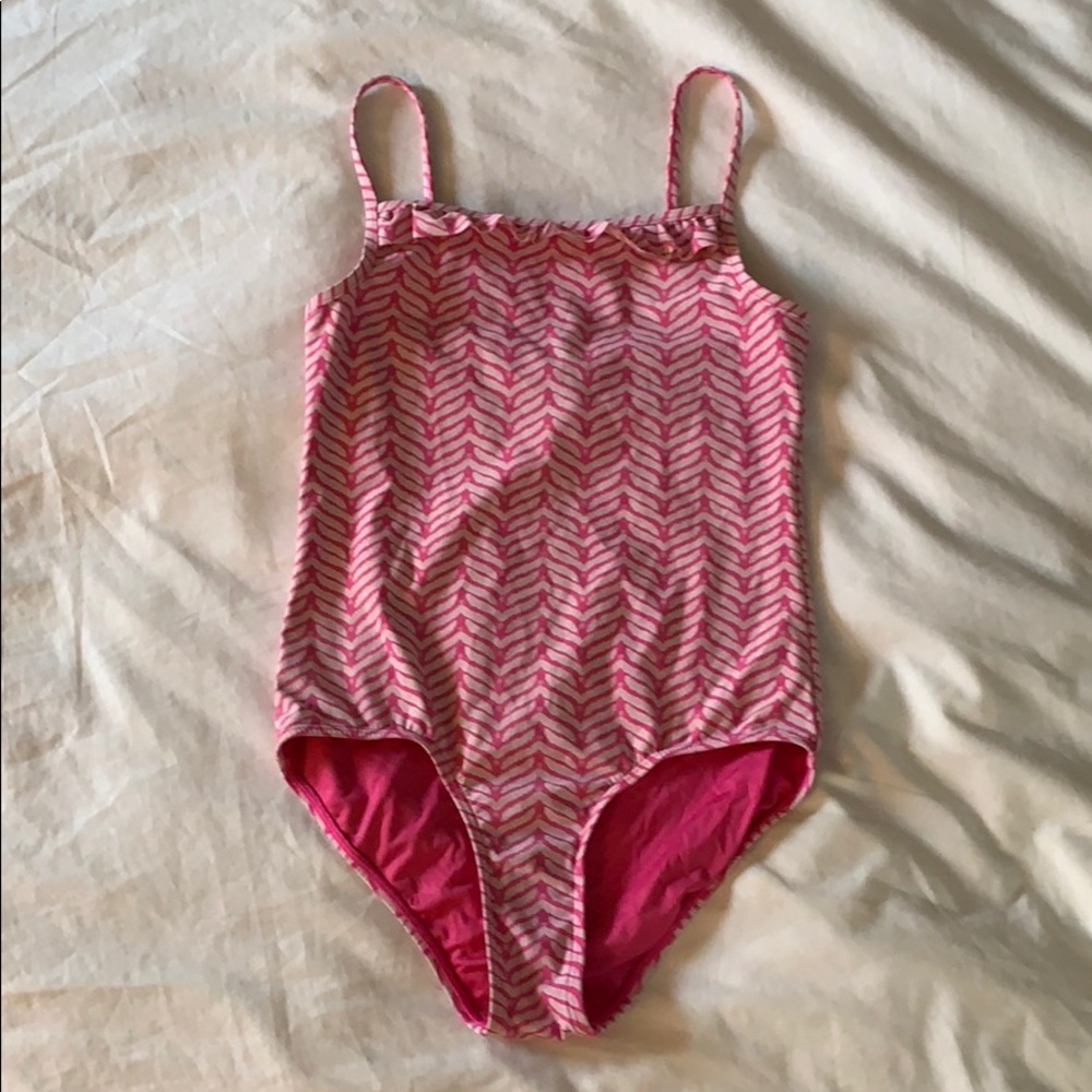Girls Vineyard Vines Ruffles One Peice